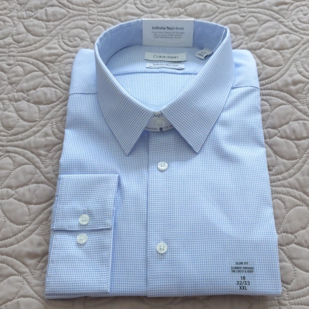 Men's wearhouse Calvin Klein dress shirt